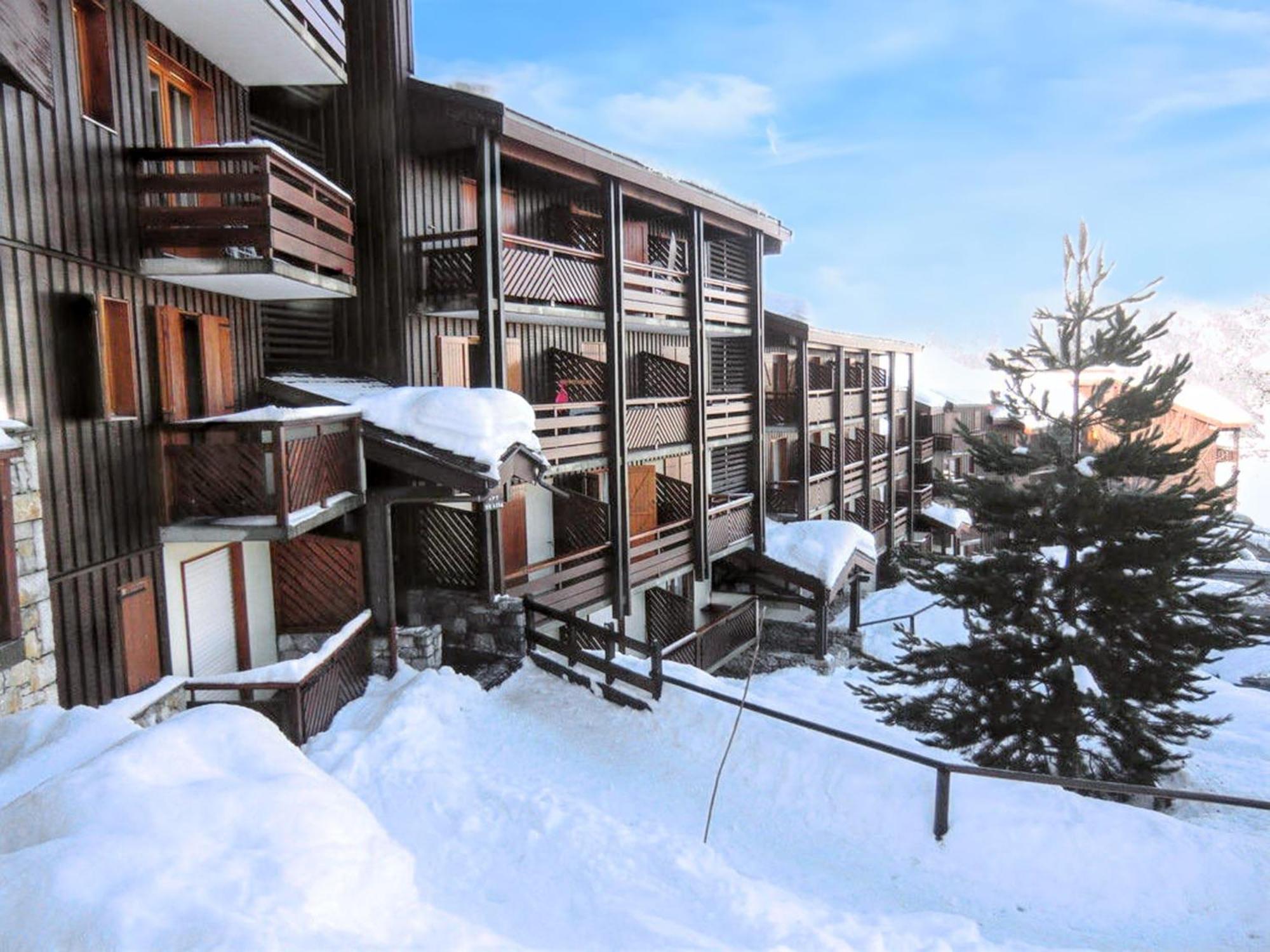 Appartement Au Pied Des Pistes A La Plagne - Vue Sur Montagne - 外观 照片